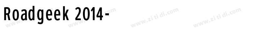 Roadgeek 2014字体转换 Roadgeek 2014字体转换